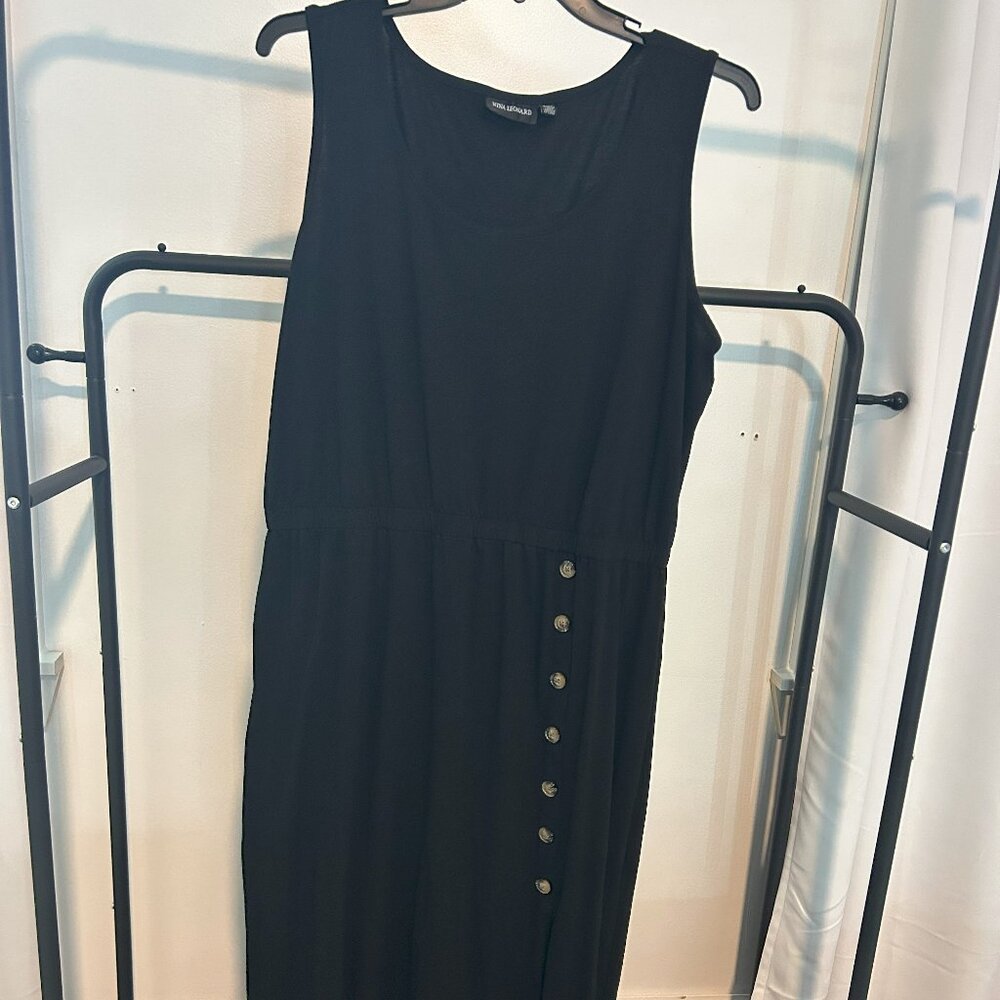 Nina Leonard Black Dress